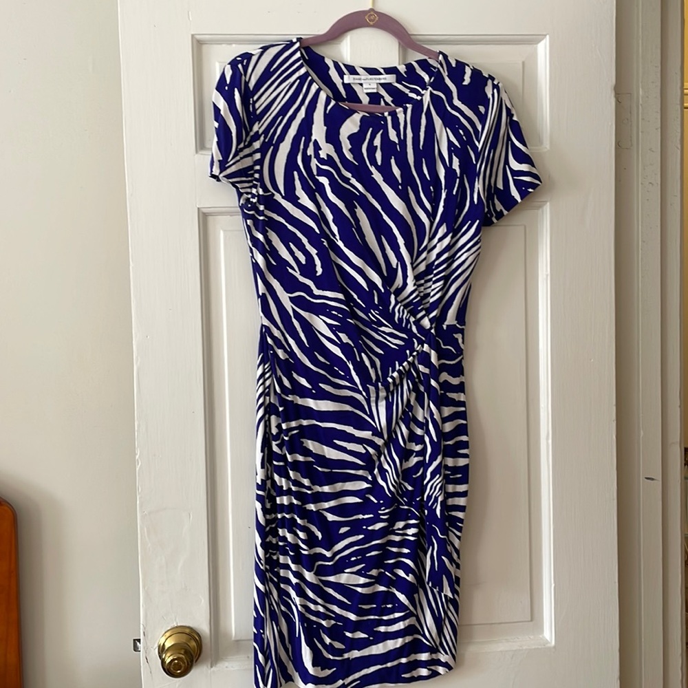 DVF one piece wrap dress